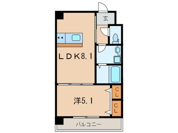 グランメール岡本の物件間取画像